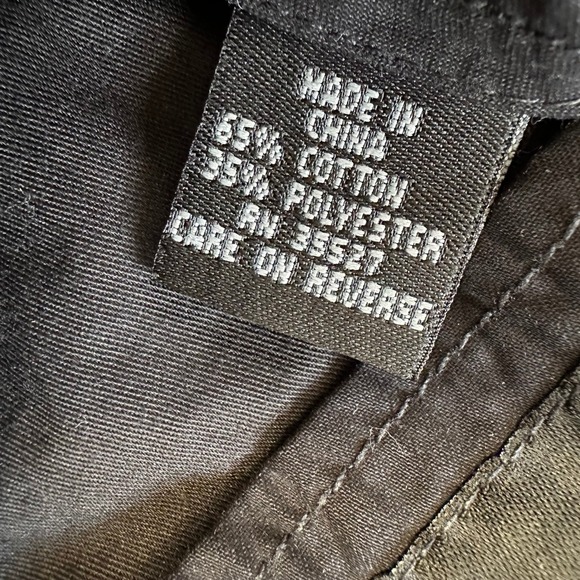 Marithe Francois Trouser Pants Women Size 4 Cotton Black Minimalist Casual Relax - Picture 10 of 10